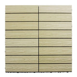 NewTechWood UltraShield Naturale 1 ft. x 1 ft. Quick Deck Outdoor Composite Deck Tile in Sahara Sand (10 sq. ft. Per Box)