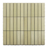 NewTechWood UltraShield Naturale 1 ft. x 1 ft. Quick Deck Outdoor Composite Deck Tile in Sahara Sand (10 sq. ft. Per Box)