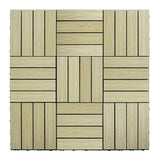 NewTechWood UltraShield Naturale 1 ft. x 1 ft. Quick Deck Outdoor Composite Deck Tile in Sahara Sand (10 sq. ft. Per Box)