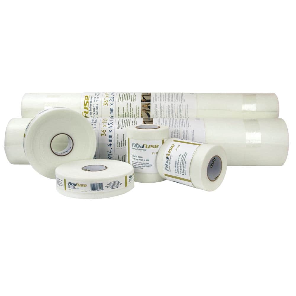 Saint-Gobain ADFORS FibaFuse 6 in. x 75 ft. Paperless Drywall and Plaster Repair Fabric