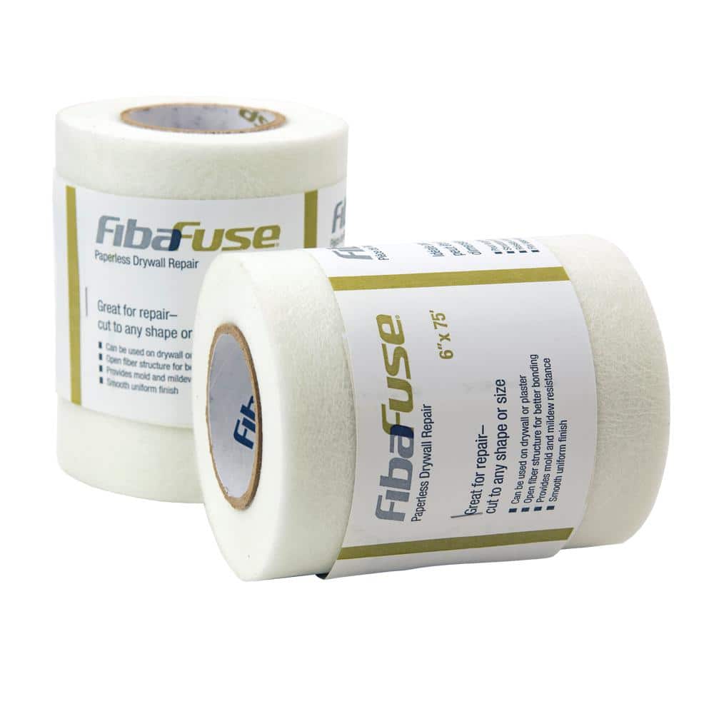 Saint-Gobain ADFORS FibaFuse 6 in. x 75 ft. Paperless Drywall and Plaster Repair Fabric