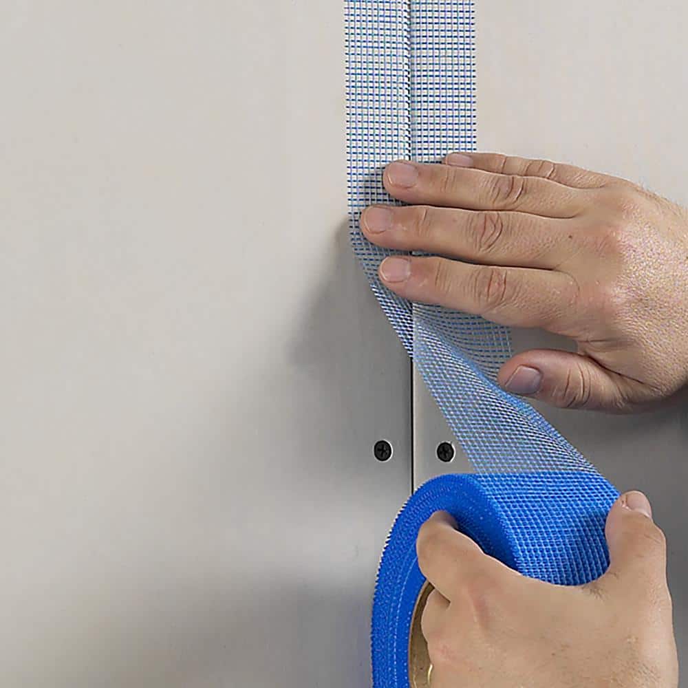 Saint-Gobain ADFORS FibaTape Veneer Plaster 2-3/8 in. x 300 ft. Self-Adhesive Mesh Drywall Joint Tape