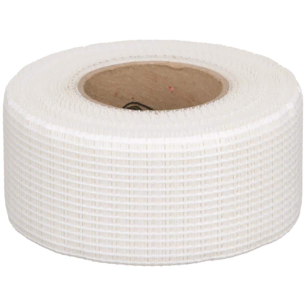 Saint-Gobain ADFORS FibaTape Standard White 1-7/8 in. x 150 ft. Self-Adhesive Mesh Drywall Joint Tape