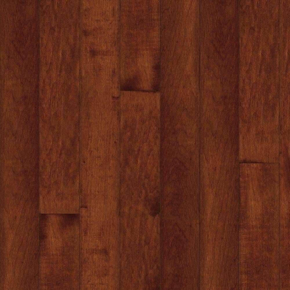 Bruce American Originals Salsa Cherry Maple 5/16 in. T x 2-1/4 in. W x Varying L Solid Hardwood Flooring (40 sqft /case)