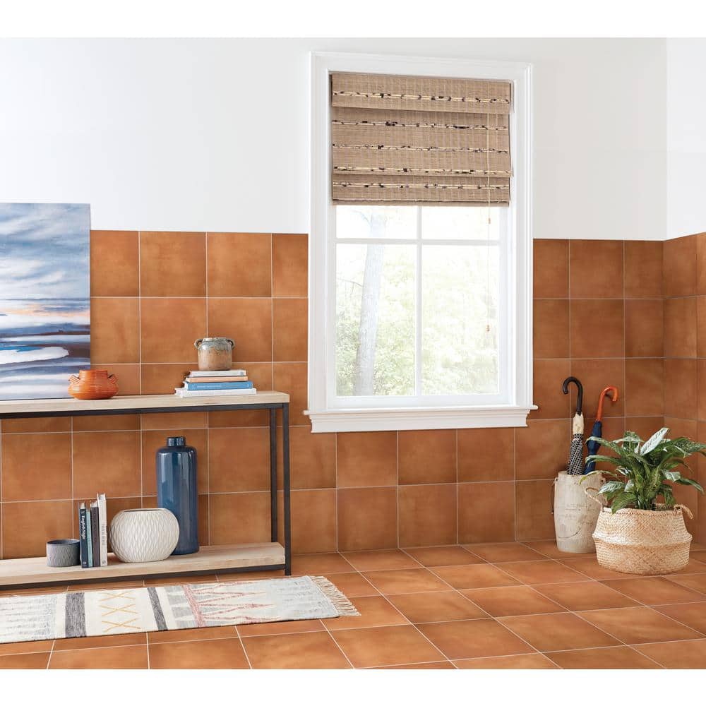 Daltile Delrona Saltillo Matte 3 in. x 6 in. Glazed Ceramic Sample Tile