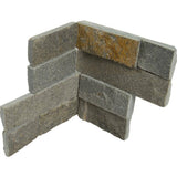 MSI Salvador Grey Ledger Corner 6 in. x 6 in. Natural Quartzite Wall Tile (9 sq. ft. / Case)