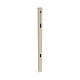 Barrette Outdoor Living 5 in. x 5 in. x 8-1/2 ft. Sand Vinyl Fence End Post