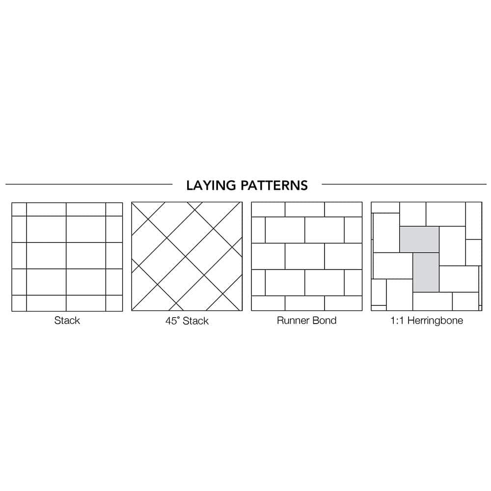Pavestone Taverna Rec 11.81 in. L x 7.87 in. W x 1.9 in. H Sand Brown Charcoal Concrete Paver (192-Piece/124 sq. ft./pallet)