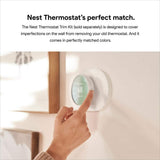 Google Nest Thermostat - Smart Programmable Wi-Fi Thermostat - Sand