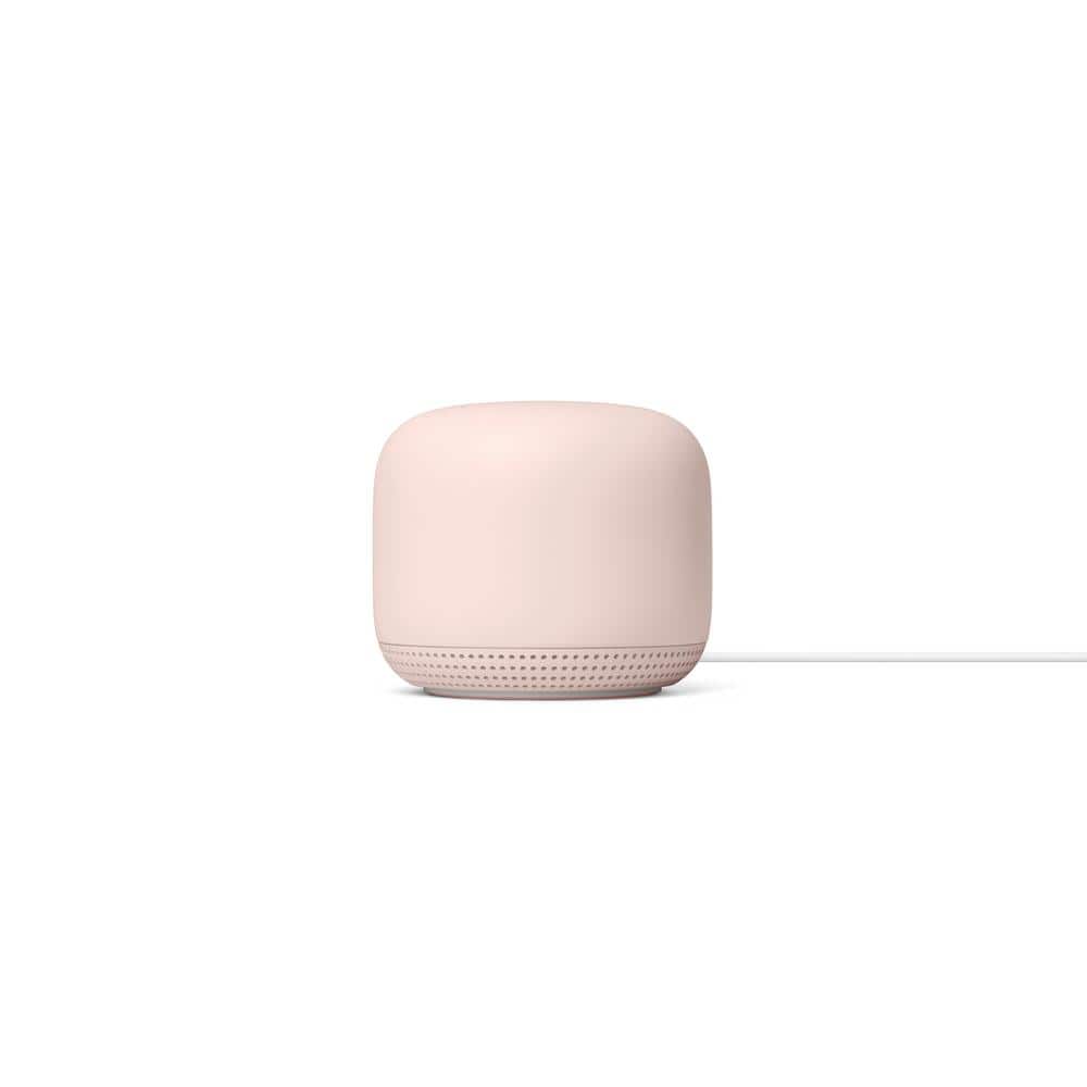 Google Nest Wifi - Mesh Router AC2200 and 1 Point with Google Assistant - 2 Pack - Sand
