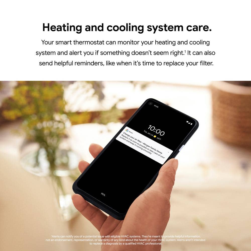 Google Nest Thermostat - Smart Programmable Wi-Fi Thermostat Sand + Nest Thermostat Trim Kit Shell