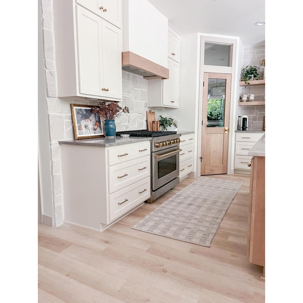 DuraDecor Liz Marie's Sand Tropez 20 MIL x 7 in. W x 48 in. L Click Lock Waterproof Luxury Vinyl Plank Flooring (23.2 sqft/case)