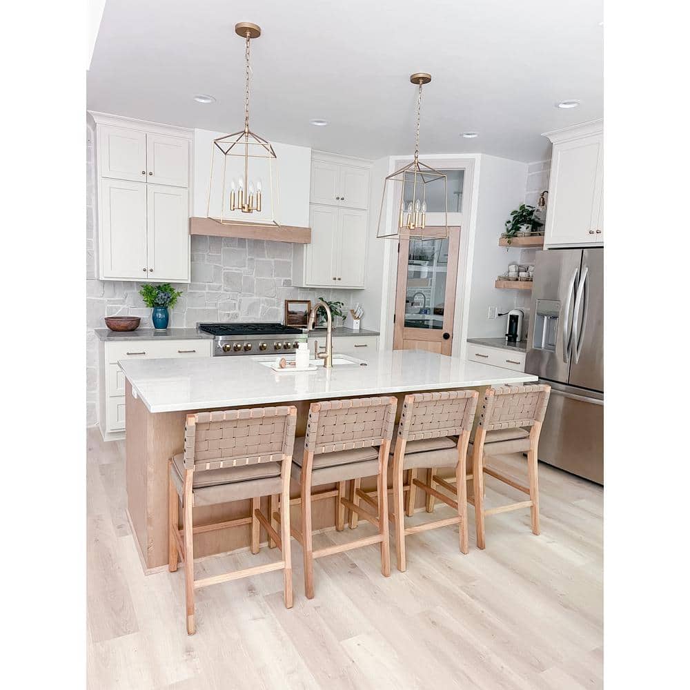 DuraDecor Liz Marie's Sand Tropez 20 MIL x 7 in. W x 48 in. L Click Lock Waterproof Luxury Vinyl Plank Flooring (23.2 sqft/case)