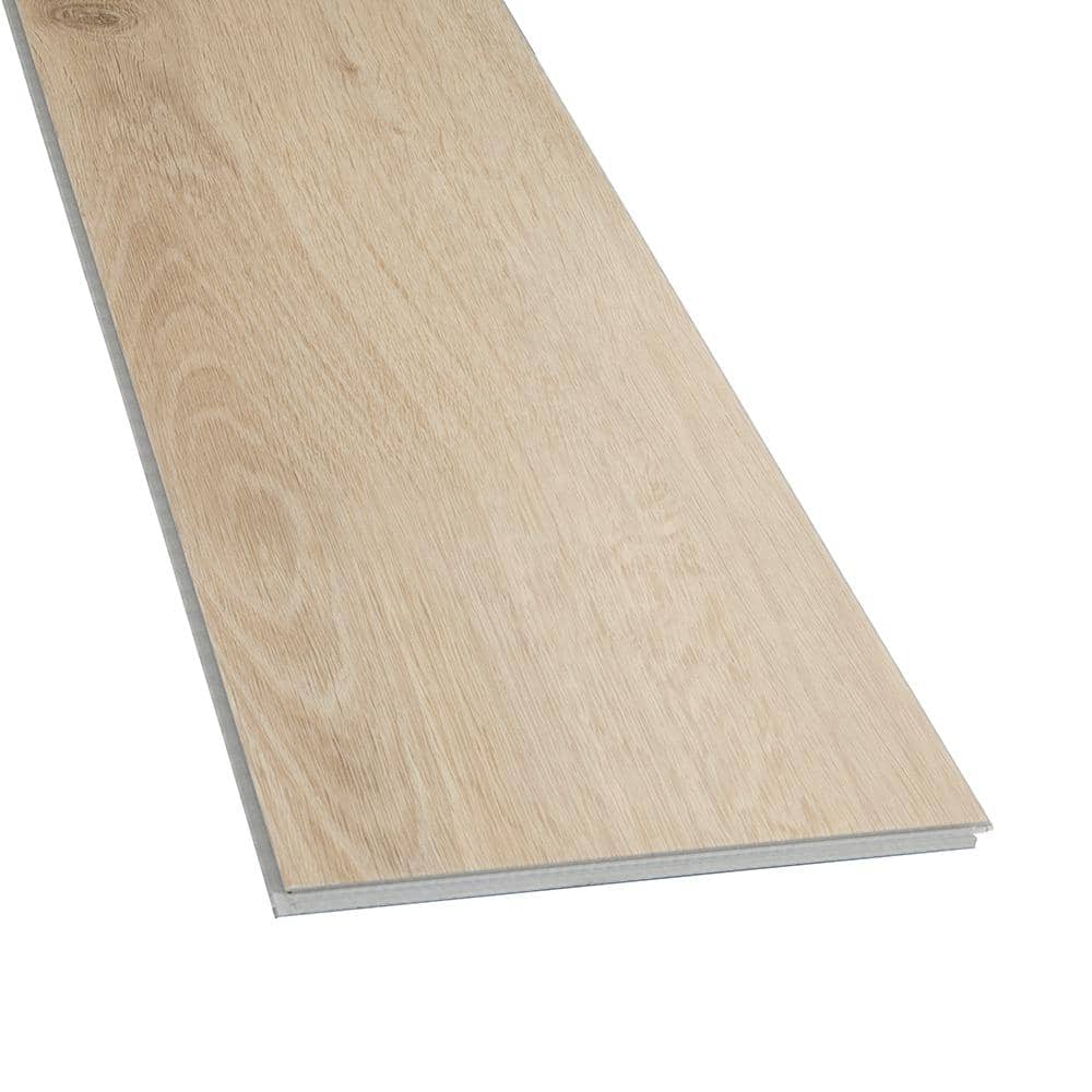 DuraDecor Liz Marie's Sand Tropez 20 MIL x 7 in. W x 48 in. L Click Lock Waterproof Luxury Vinyl Plank Flooring (23.2 sqft/case)