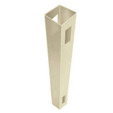 Veranda Linden 5 in. x 5 in. x 9 ft. Sand Vinyl Routed Fence Line Post