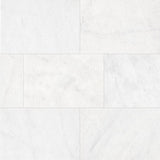MSI Crystal White 3 cm. x 16 in. x 24 in. Sandblast Marble Paver Tile (2.66 sq. ft.)