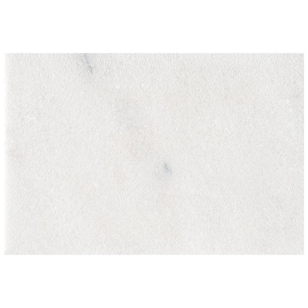 MSI Sierra White 3 cm. x 16 in. x 24 in. Sandblast Marble Paver Tile (159.6 sq. ft./Pallet)