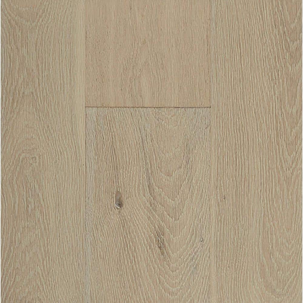 OptiWood Sandcastle Oak 1/3 in. T x 7.5 in. W Click Lock Wire Brushed Engineered Hardwood Flooring (17.5 sq.ft./case)