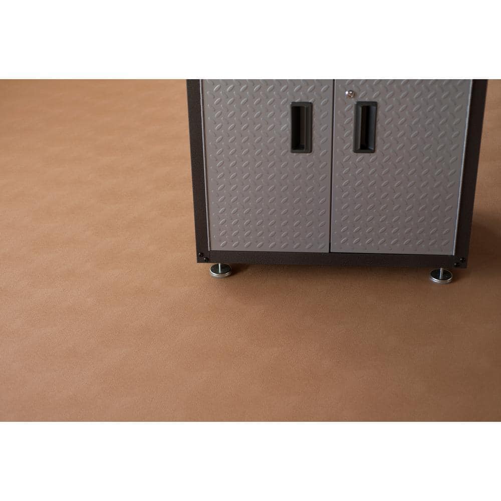 G-Floor Levant 8.5 ft. x 22 ft. Sandstone Vinyl Universal Flooring