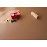 G-Floor Rib 7.5 ft x 17 ft Sandstone Vinyl Garage Flooring Cover and Protector