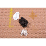 G-Floor Coin 5 ft. x 10 ft. Sandstone Commercial Grade Vinyl Garage Flooring Cover and Protector