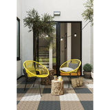 Bergo Unique 1.24 ft. x 1.24 ft. PVC Garage Floor Tile in Sandstorm (14 Tiles per Case)