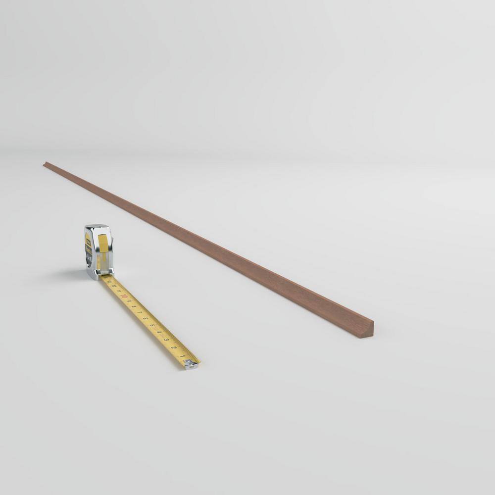 Ekena Millwork WM100 0.69 in. D x 0.69 in. W x 96 in. L Wood (Sapele Mahogany) Crown Moulding