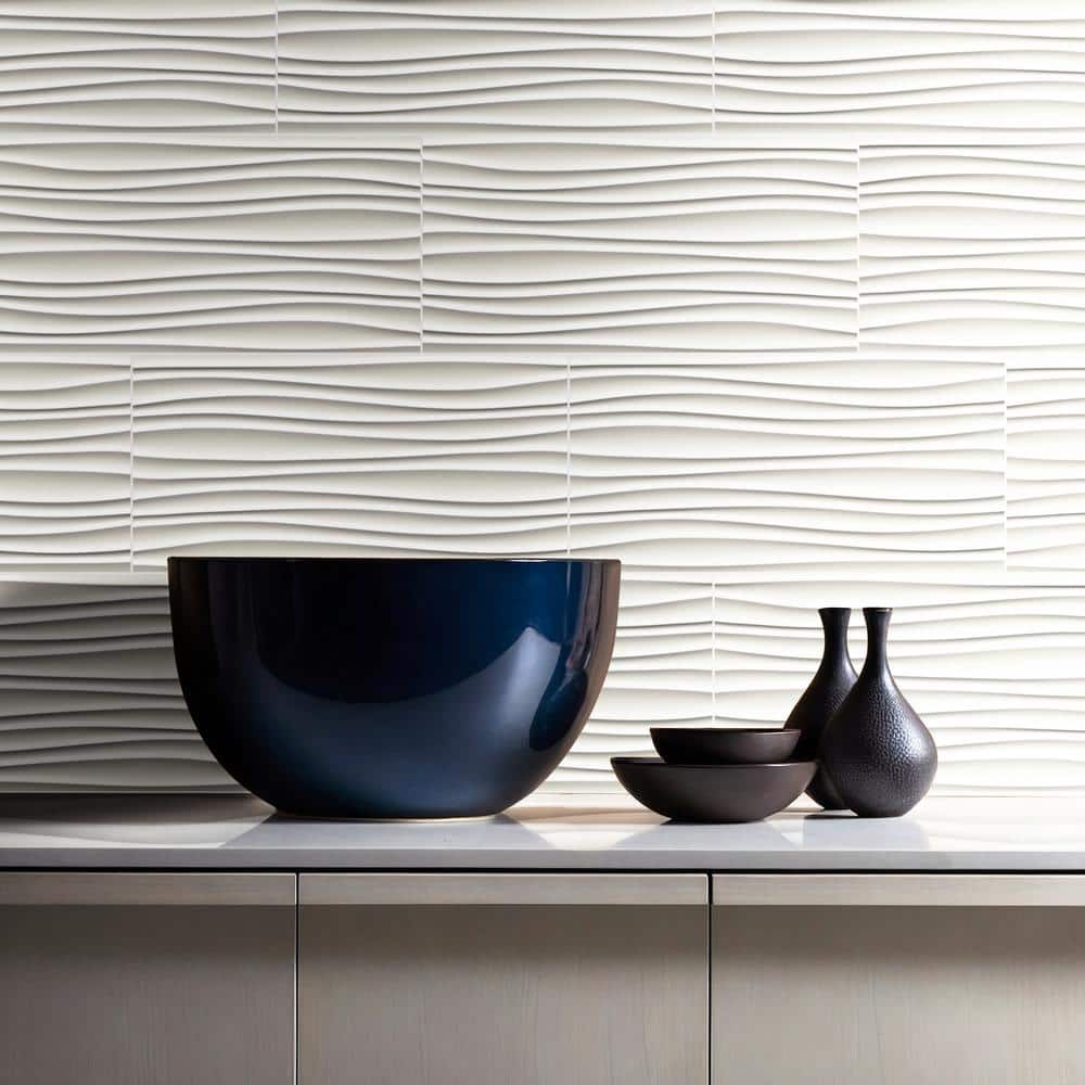 MSI Sapheda Riptide Satin 12 in. x 24 in. Matte Ceramic Stone Look Wall Tile (16 sq. ft./Case)