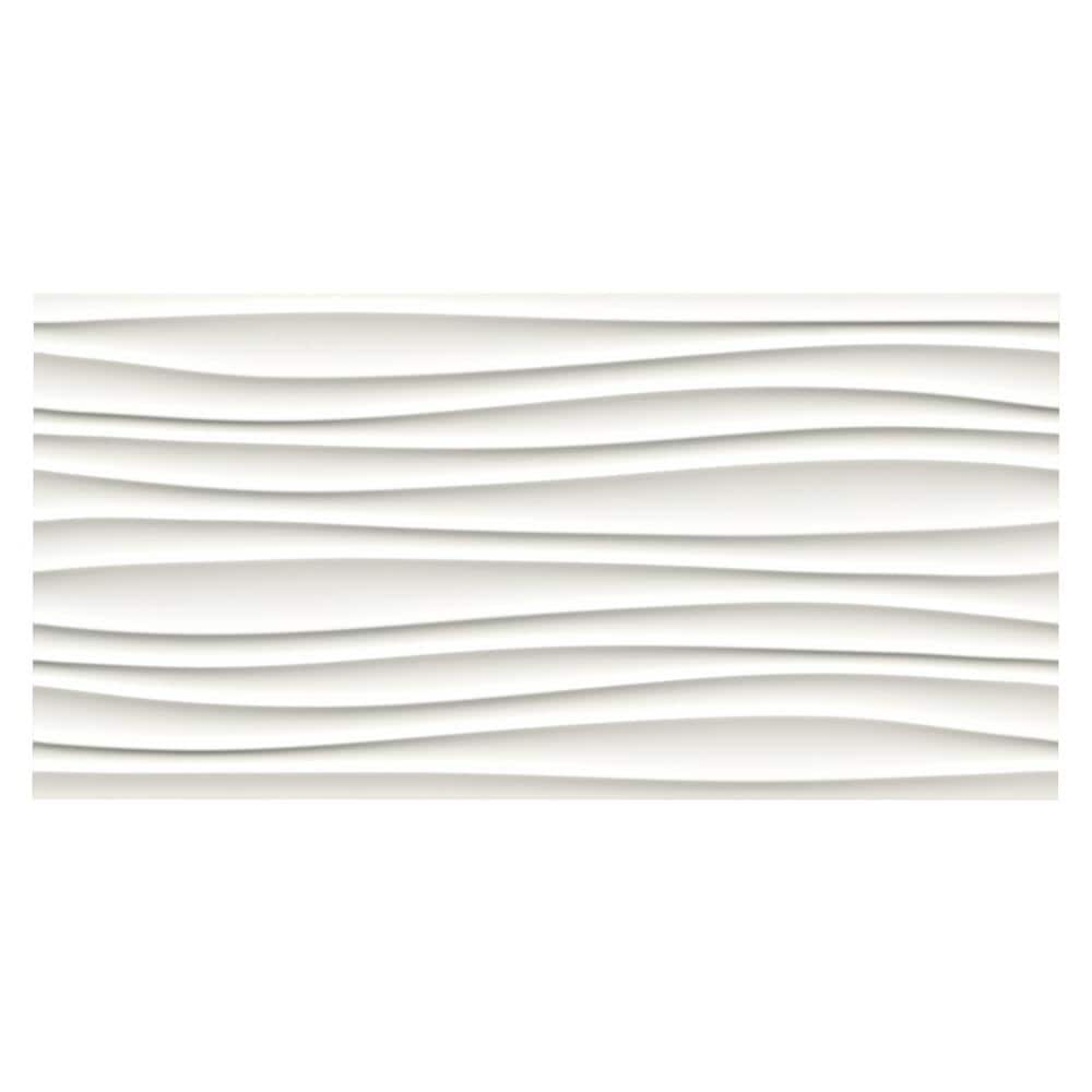 MSI Sapheda Riptide Satin 12 in. x 24 in. Matte Ceramic Stone Look Wall Tile (16 sq. ft./Case)