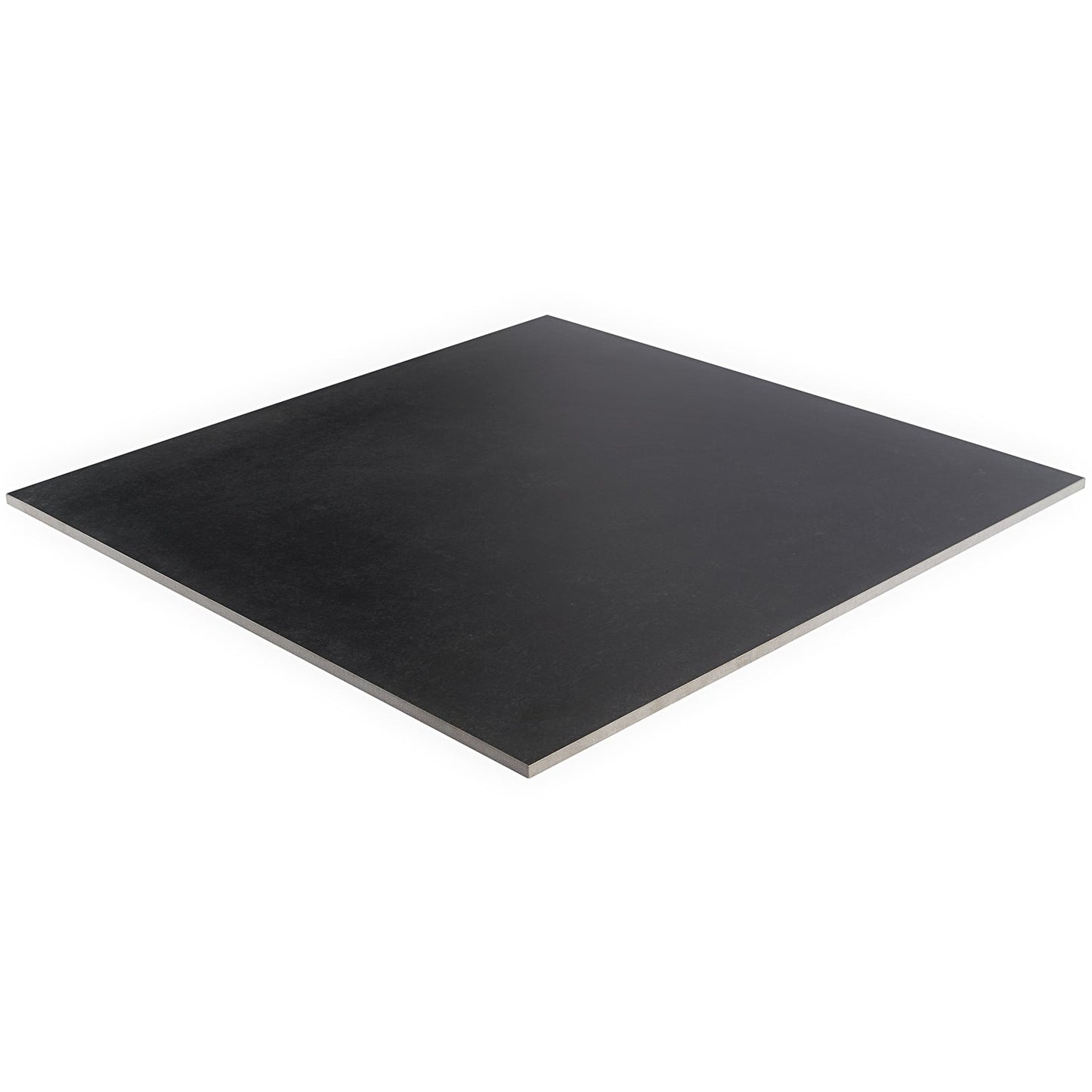 Lines Black Matte Porcelain Tile 24x24 - Lux Tile