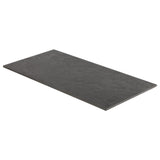 ZenTech Graphite Gray 12x24 Matte Porcelain Tile by Lux Tile