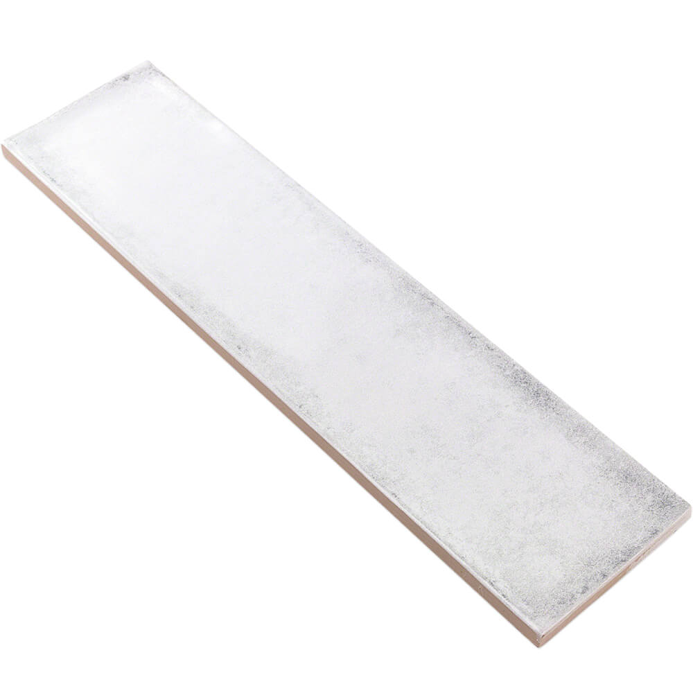 Castle Wind Chill White 3x12 Polished Ceramic Subway Tile for Walls