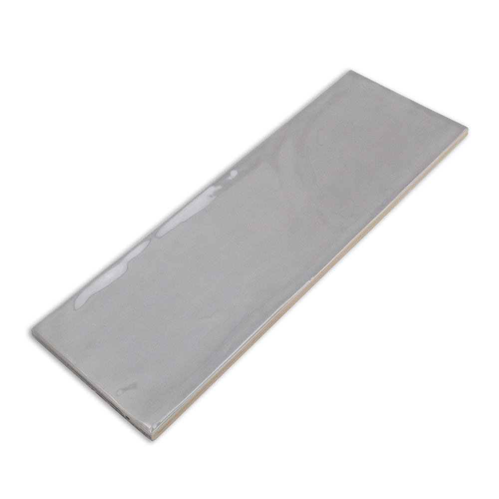 Santa Monica Gray 4x12 Polished Ceramic Subway Tile