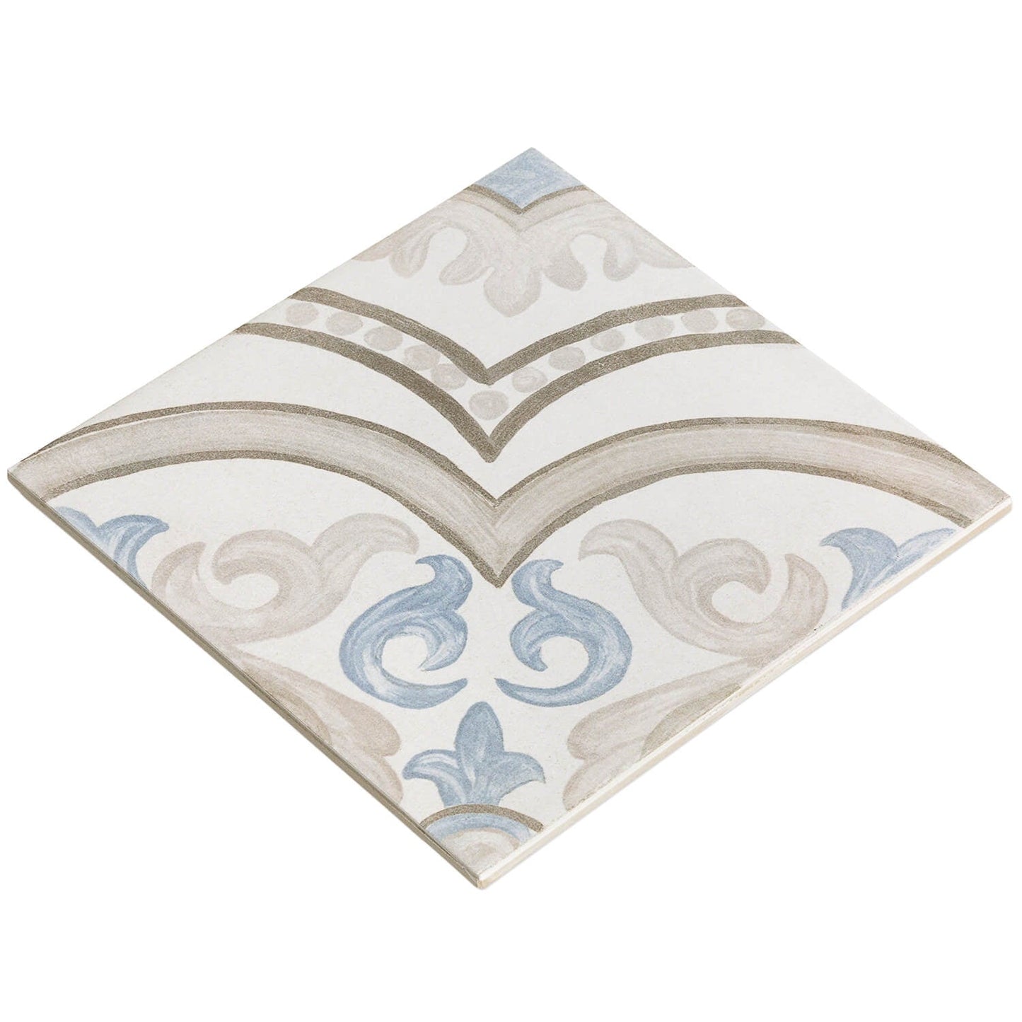 Amadora Daiza Multicolor 8x8 Matte Porcelain Tile - Lux Tile