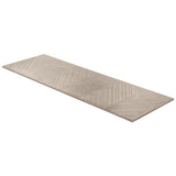 Stoneside Cream Beige Chevron 12x36 Matte Ceramic Tile