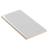 Park Hill Light Gray 3x6 Polished Porcelain Subway Tile