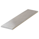 Stacy Garcia Fluted Grigio 4x16 Glossy Porcelain Tile