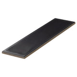 Stacy Garcia Artblock Nero Black Matte Porcelain Tile 4x16
