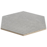 Texstone Gray Hexagon Matte Porcelain Tile - Lux Tile