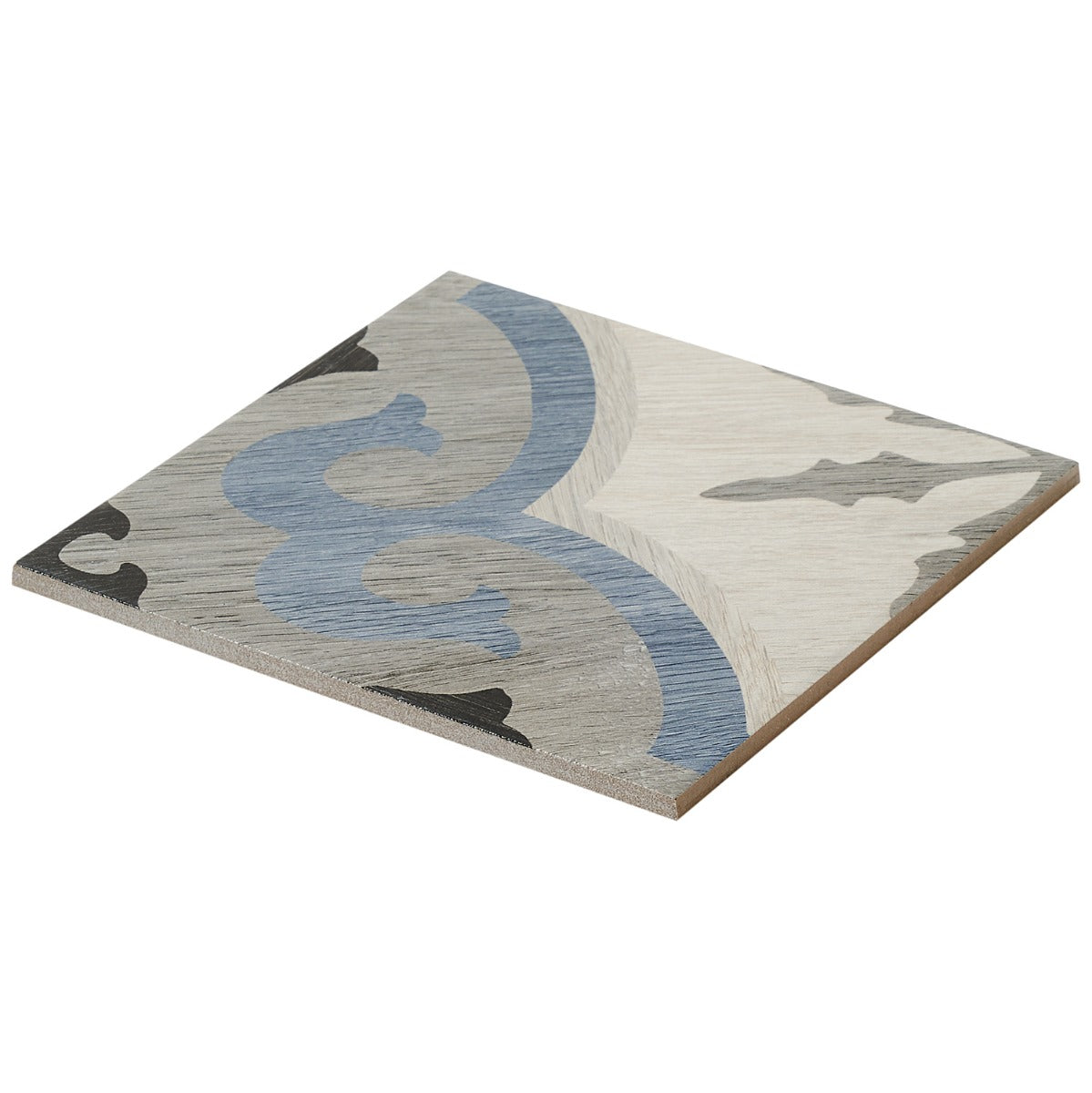 Lux Tile Delancey Briar Blue 8x8 Matte Porcelain Tile