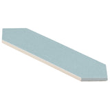 Tehama Crackled Blue 3x12 Ceramic Tile - Lux Tile