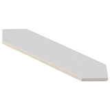 Tehama Crackled Gray 3x12 Polished Ceramic Tile - Lux Tile