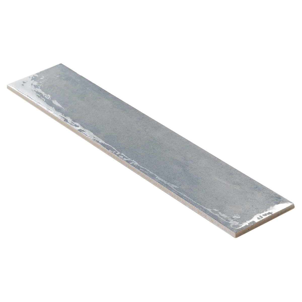 Lux Tile Azur Blue 3x16 Polished Porcelain Subway Tile