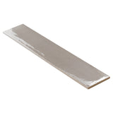 Tilebar Grigio Gray 3x16 Polished Porcelain Subway Tile