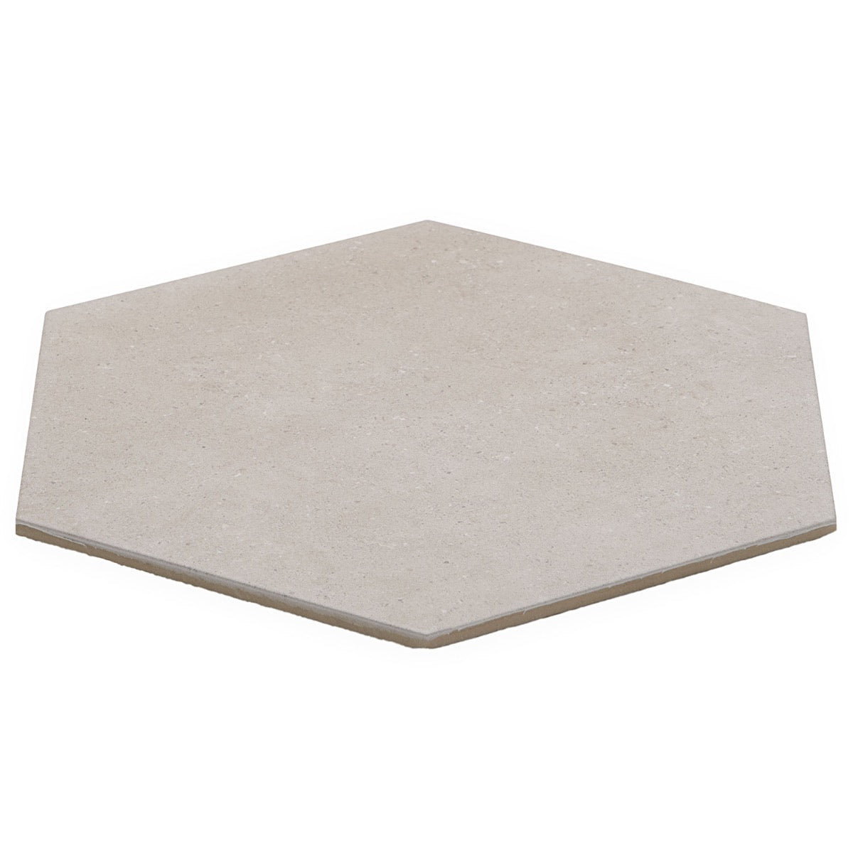 Pergola Taupe 12.5" Hexagon Matte Porcelain Tile - Lux Tile