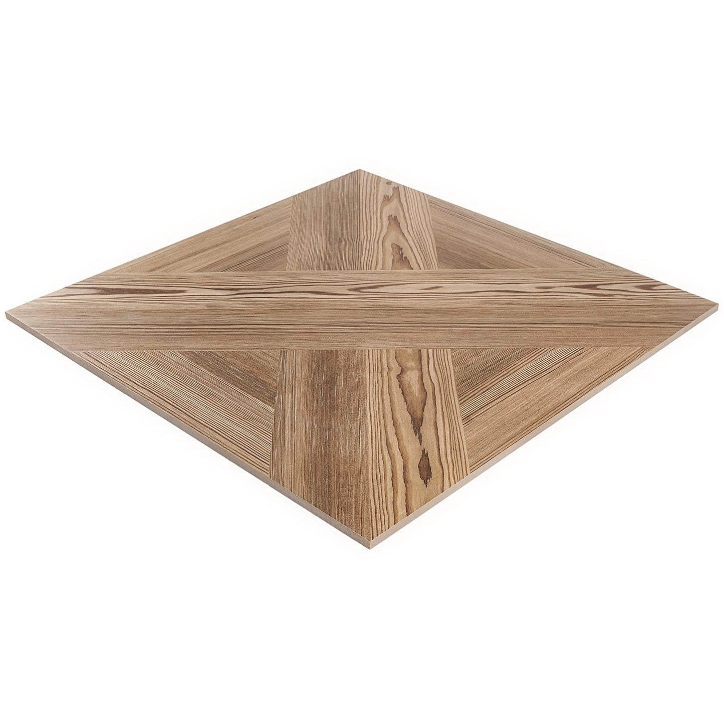 Barberry Decor Nocciola 24x24 Matte Wood Look Porcelain Tile for Floors and Walls