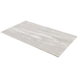 Basic Travertine Silver 24x48 Matte Porcelain Tile - Lux Tile