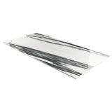 Drama Fall Black & White 24x48 Polished Porcelain Tile - Lux Tile