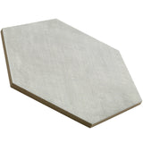 Paige Avorio Gray 10" Hexagon Matte Porcelain Tile - Lux Tile