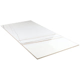 Minera Sahara Blanco White 24x48 Polished Porcelain Tile - Lux Tile